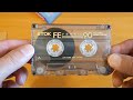 tdk fe90 cassette tape unboxing.