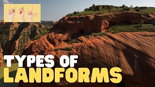 ASL Types of Landforms