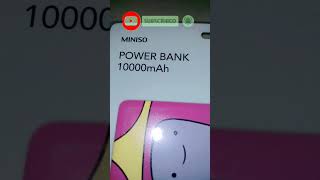 miniso power bank 10000 mah#shortsvideo