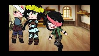 When Snotlout makes hiccup mad || Httyd || Gacha club || Skit ||