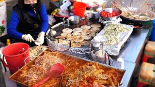 40 years! I've been a regular for 40 years! / Korean pancake, Hotteok, Flat dumplings, Fish cakes