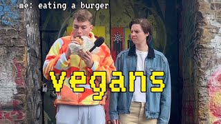 cultural observations: vegans