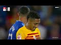 barcelona con polÉmico empate sin goles ante getafe en el debut. xavi y raphina expulsados la liga