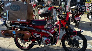 これがはらっぱのマスターのバイクだっ！〜HONDAハンターカブ（JA55）の巻〜