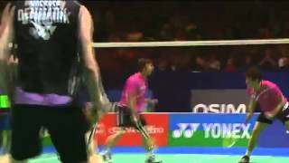 2012 Yonex All England (男雙) Jung Lee vs Boe Mogensen  (韓國 VS 丹麥)