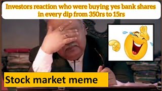 Yes bank stock memes | Stock market memes @Rahul_Mehra0991