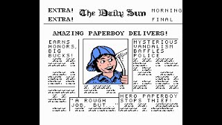 Paperboy // NES // no death, perfect delivery, skip many bonus stages