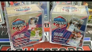 Baseball Power Cube A Baseball Card Retail Product 5 Packs 1 Auto & 1 Relic + 122 Base Cards