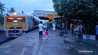 31112 Katwa Sealdah Galloping Local || Local Train Journey