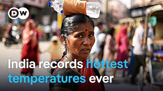 India's Delhi records all-time temperature high of 52.3°C | DW News