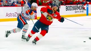 Dylan Holloway 2 Minutes Hooking \u0026 Matthew Tkachuk 2 Minutes Embellishment | Panthers Oilers Game 5