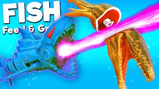 *NEW* Robo Laser Shark… | Feed & Grow Fish