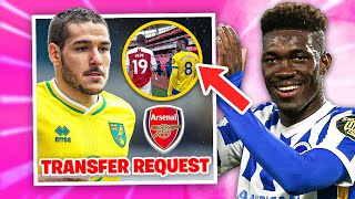 Emi Buendia Arsenal Transfer REQUEST! | Yves Bissouma Convinced To Join By Nicolas Pepe?