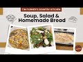 Chicken Orzo Soup, Homemade Salad Dressing & Quick Bread (4 Ingredients) #1133