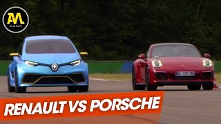 Renault Zoé E-Sport Concept VS Porsche 911 Carrera GTS