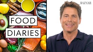 Everything Rob Lowe Eats In A Day | Food Diaries | Harper's BAZAAR