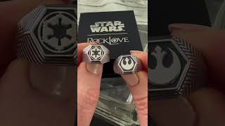 Star Wars | RockLove Signet Rings #StarWarsStyle #RockLoveJewelry #Imperial #RebelAlliance