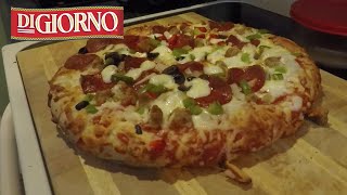 Making a DiGiorno Pizza on a Pizza Stone!!!