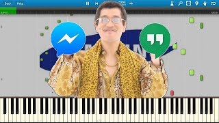 ppap samsung whistle and social media alerts remix (synthesia)