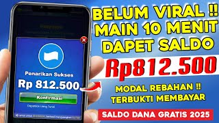 BARU RILIS! GAME PENGHASIL UANG 2025 TERBUKTI MEMBAYAR - APLIKASI PENGHASIL SALDO DANA TERCEPAT 2025