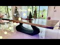 Best Steel Dining Table Legs for Your Oak Tables || Flowyline Design