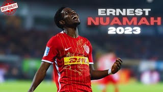 Ernest Nuamah - Pace and Dazzling Footwork that Frightens Defenders | FC Nordsjælland | 2023