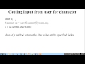 223. Getting input from user in char Java Programming (Hindi)