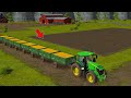 Fs 16 Load Corn In Long Trali ! Farming Simulator 16 Gameplay | Fs16 Timelapse #fs16