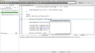 Screencast #31: Join strings in java 8