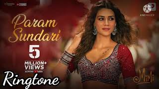 Param Sundari Ringtone -Official Video | Mimi | Kriti Sanon , Param Sundari Song Trending Song #song
