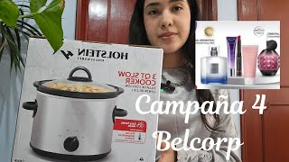 Haul Belcorp Campaña 4 Part. 1 Premios, neceser y más 💕