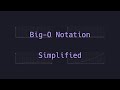 Big-O Notation Explained in 12 Minutes | Data Structures 101