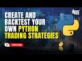 Python Trading Strategies | Create Trading Strategies And Backtest | Portfolio Management Techniques
