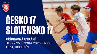 FUTSAL ŽIVĚ | U17 Česko - Slovensko I