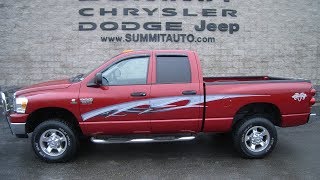 2008 RAM 2500 QUAD SHORT BIG HORN 6.7L CUMMINS DIESEL $28,999 SOLD! 9046