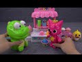 62 minutes satisfying with unboxing pinkfong ice cream store cash register ambulance playset asmr