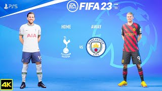 FIFA 23 PS5 - Tottenham Hotspur Vs Manchester City | Premier League 2022/23 | PS5™ [4K]
