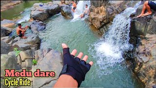 Medu Dare ||🚴🚴‍♀️ Cycle Ride East Garo Hills, Medu Dare water fall