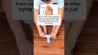 Stretch BUNION PAIN away!! 🤩🤩🤩 #bunioncorrector #bunions #buniontreatment #physicaltherapy