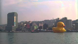 基隆 黃色小鴨重回基隆 Rubber Duck Tour in Keelung 2014