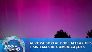 Tempestade solar gera aurora boreal | Jornal da Band