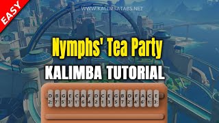 Nymphs' Tea Party - Genshin Impact OST | Kalimba Tutorial #genshinimpact  #kalimba