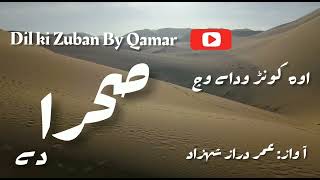 Sheera || صحرا ||Dil ki Zuban by Qamar || saraiki || Poetry lovers || virsa #sad #shorts #status