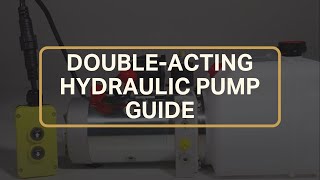 Bostail Double-Acting Hydraulic Pump
