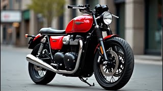 All New 2025 Triumph Bonneville Bobber: The Perfect Blend of Retro Style and Modern Performance!\