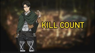 Attack on Titan | Levi Ackerman KILL COUNT