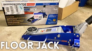 Harbor Freight Tools Review의 피츠버그 알루미늄 레이싱 플로어 잭