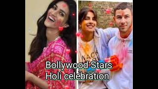 Bollywood Stars Holi celebration kriti Sanon, Priyanka Chopra,Shilpa Shetty, Madhuri dixit