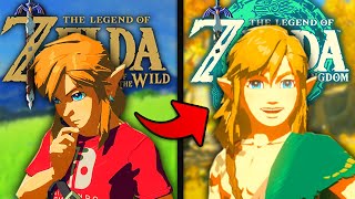 10 DIFFERENCES between Breath of the Wild and Tears of the Kingdom