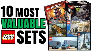 THE 10 MOST VALUABLE LEGO SETS! (1949-2023)